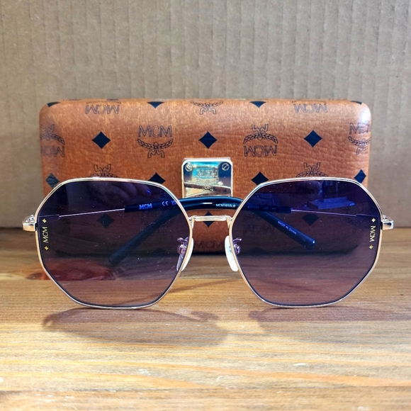 MCM Geometric Sunglasses, NEW, MCM165SLB - Picture 1 of 11
